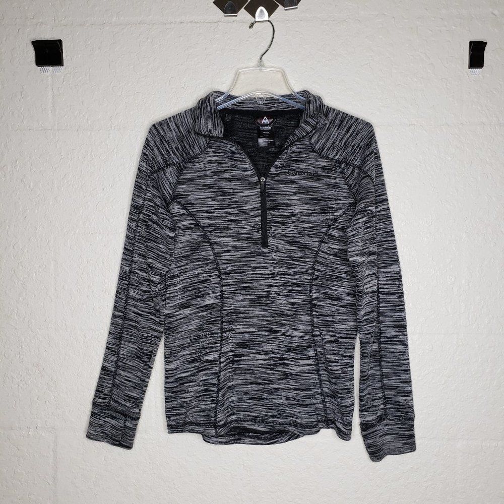 Avalanche Gray & Black Half Zip Tectonic Thermal M